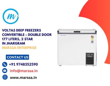 Voltas Deep Freezers Convertible – Double Door 177 Liters, 2 Star in Jhargram Marssa Enterprise