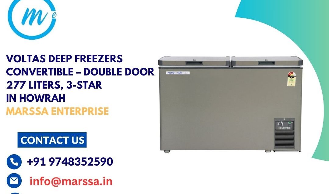 Voltas Deep Freezers Convertible – Double Door 277 Liters, 3-Star in Howrah Marssa Enterprise