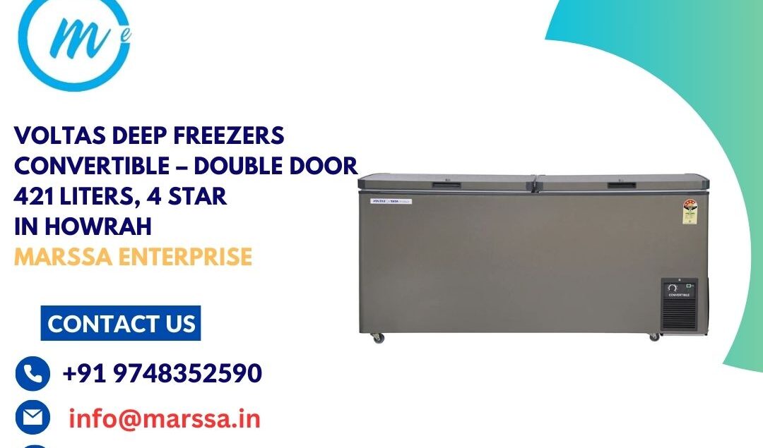 Voltas Deep Freezers Convertible – Double Door 421 Liters, 4 Star in Howrah Marssa Enterprise