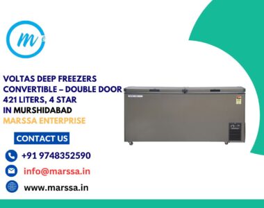 Voltas Deep Freezers Convertible – Double Door 421 Liters, 4 Star in Murshidabad Marssa Enterprise