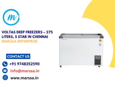 Voltas Deep Freezers – 275 Liters, 5 Star in Chennai Marssa Enterprise