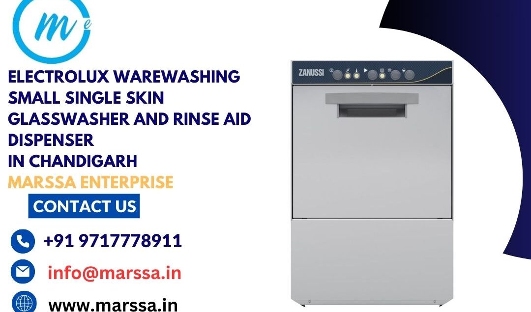 Electrolux Warewashing Small Single Skin Glasswasher and rinse aid dispenser in Chandigarh Marssa Enterprise