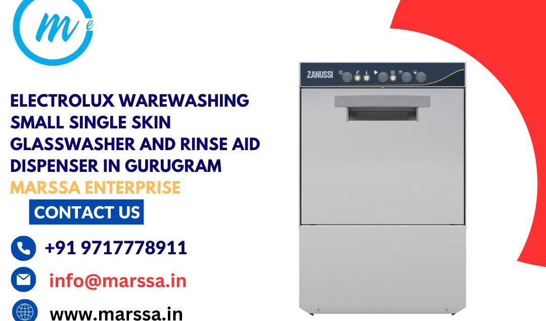 Electrolux Warewashing Small Single Skin Glasswasher and rinse aid dispenser in Gurugram Marssa Enterprise