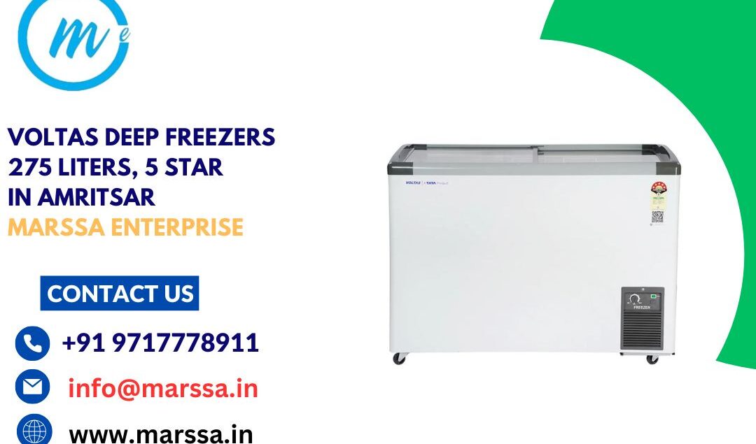 Voltas Deep Freezers 275 Liters, 5 Star in Amritsar Marssa Enterprise