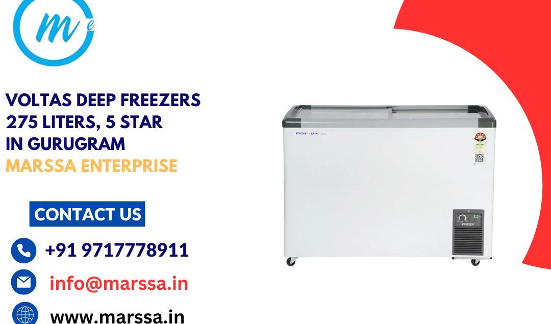 Voltas Deep Freezers 275 Liters, 5 Star in Gurugram Marssa Enterprise