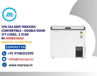 Voltas Deep Freezers Convertible – Double Door 177 Liters, 2 Star in Ahmedabad Marssa Enterprise