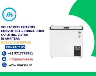 Voltas Deep Freezers Convertible – Double Door 177 Liters, 2 Star in Amritsar Marssa Enterprise