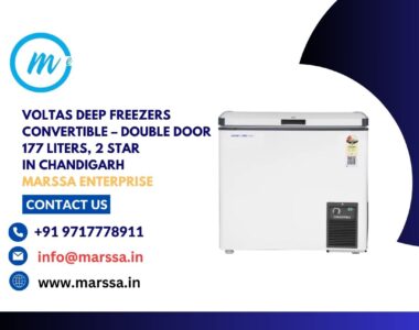 Voltas Deep Freezers Convertible – Double Door 177 Liters, 2 Star in Chandigarh Marssa Enterprise