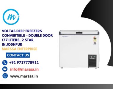 Voltas Deep Freezers Convertible – Double Door 177 Liters, 2 Star in Jodhpur Marssa Enterprise