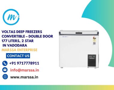 Voltas Deep Freezers Convertible – Double Door 177 Liters, 2 Star in Vadodara Marssa Enterprise