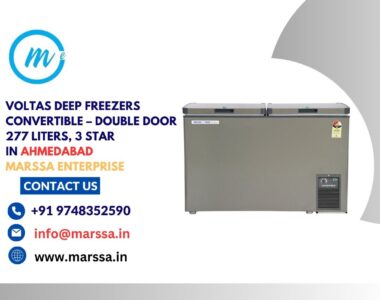 Voltas Deep Freezers Convertible – Double Door 277 Liters, 3 Star in Ahmedabad Marssa Enterprise