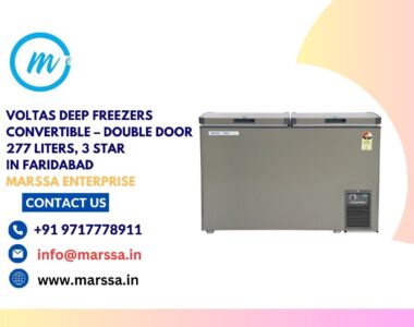 Voltas Deep Freezers Convertible – Double Door 277 Liters, 3 Star in Faridabad Marssa Enterprise