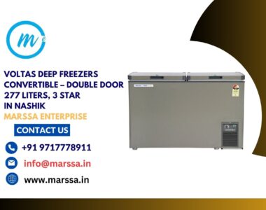 Voltas Deep Freezers Convertible – Double Door 277 Liters, 3 Star in Nashik Marssa Enterprise