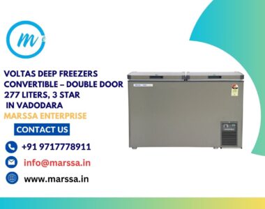 Voltas Deep Freezers Convertible – Double Door 277 Liters, 3 Star in Vadodara Marssa Enterprise