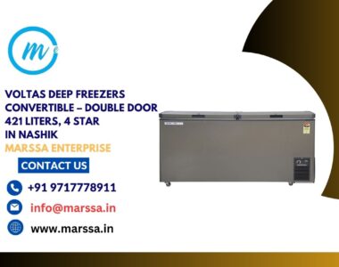 Voltas Deep Freezers Convertible – Double Door 421 Liters, 4 Star in Nashik Marssa Enterprise