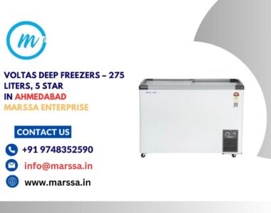 Voltas Deep Freezers – 275 Liters, 5 Star in Ahmedabad Marssa Enterprise