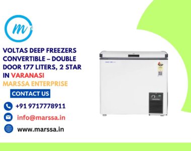 Voltas Deep Freezers Convertible – Double Door 177 Liters, 2 Star In Varanasi Marssa Enterprise