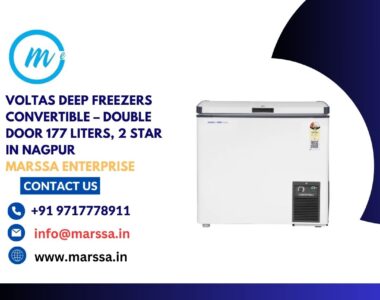 Voltas Deep Freezers Convertible – Double Door 177 Liters, 2 Star in Nagpur Marssa Enterprise