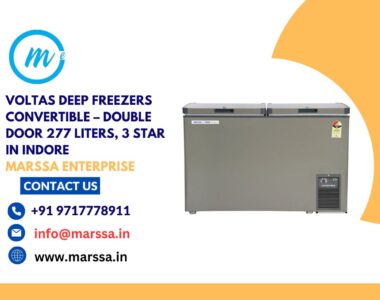 Voltas Deep Freezers Convertible – Double Door 277 Liters, 3 Star in Indore Marssa Enterprise