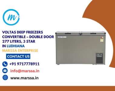 Voltas Deep Freezers Convertible – Double Door 277 Liters, 3 Star in Ludhiana Marssa Enterprise