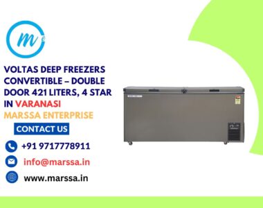 Voltas Deep Freezers Convertible – Double Door 421 Liters, 4 Star In Varanasi Marssa Enterprise