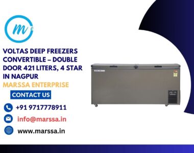 Voltas Deep Freezers Convertible – Double Door 421 Liters, 4 Star in Nagpur Marssa Enterprise