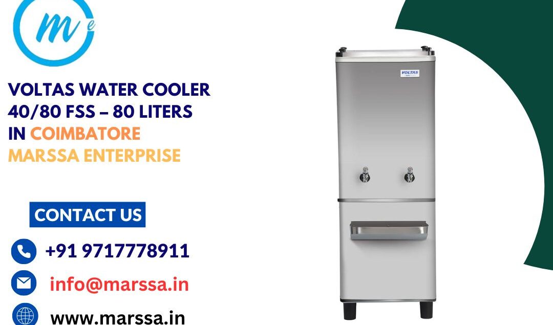 Voltas Water Cooler 40/80 FSS – 80 Liters in Coimbatore Marssa Enterprise