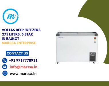 Voltas Deep Freezers 275 Liters, 5 Star in Rajkot Marssa Enterprise