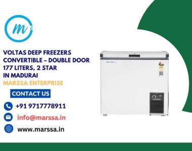 Voltas Deep Freezers Convertible – Double Door 177 Liters, 2 Star in Madurai Marssa Enterprise