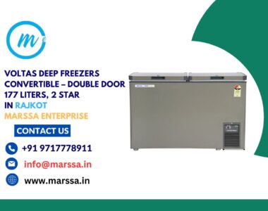 Voltas Deep Freezers Convertible – Double Door 177 Liters, 2 Star in Rajkot Marssa Enterprise