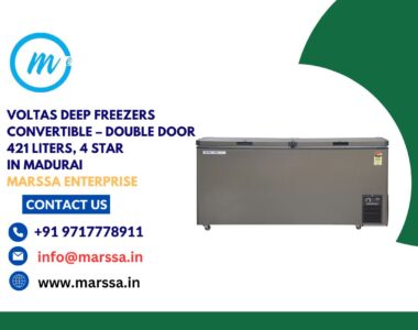 Voltas Deep Freezers Convertible – Double Door 421 Liters, 4 Star in Madurai Marssa Enterprise