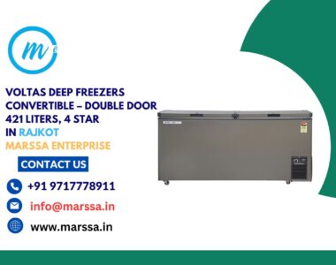 Voltas Deep Freezers Convertible – Double Door 421 Liters, 4 Star in Rajkot Marssa Enterprise